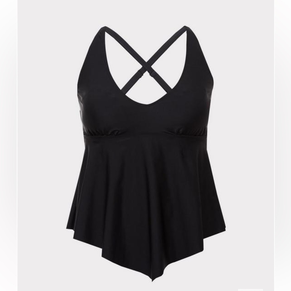 New! Torrid sz‎ 3 Wireless Tankini Swim Bathing Suit 3X